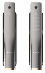 Solity GP-4000BK DARK SILVER Электронный дверной замок с отпечатком пальца